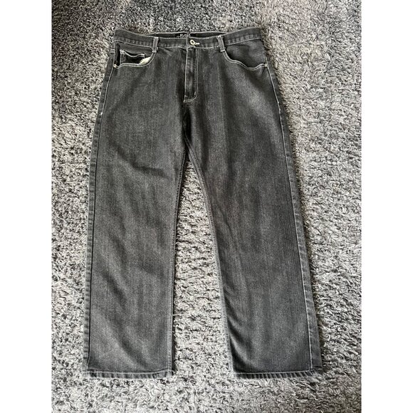 Vintage Y2K Baggy Skate Hip Hop Loose Denim Jeans Size 38 J3 - Picture 2 of 4